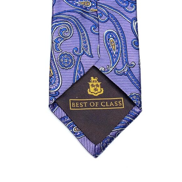 Robert Talbott Best Of Class Recent Paysleys Men's Tie 59 X 3 1/8" Mint - Picture 3 of 3